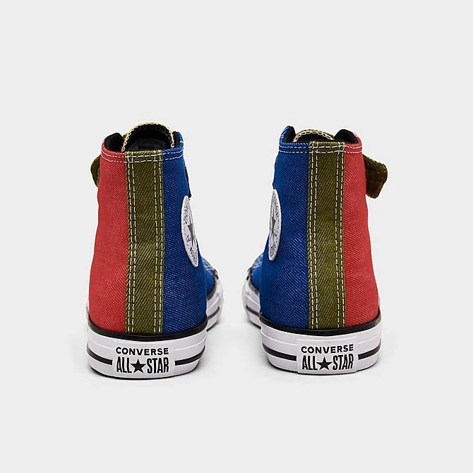 Little Kids' Converse Chuck Taylor All Star Easy-On Twill Stretch Lace Casual Shoes Black/Red/White - A03583F 400 6 Little Kids' Converse Chuck Taylor All Star Easy-On Twill Stretch Lace Casual Shoes Black/Red/White - A03583F 400 - Image 4