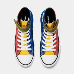 Little Kids' Converse Chuck Taylor All Star Easy-On Twill Stretch Lace Casual Shoes Black/Red/White - A03583F 400 12 Little Kids' Converse Chuck Taylor All Star Easy-On Twill Stretch Lace Casual Shoes Black/Red/White - A03583F 400 -Default Template 7 A03583F 400 P5