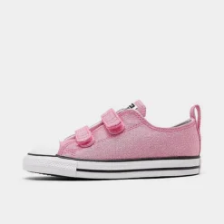 Girls' Toddler Converse Chuck Taylor All Star Prism Glitter Casual Shoes Oops Pink/Black/White - A04740FÂ 674