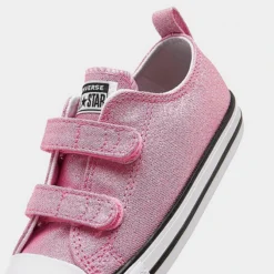 Girls' Toddler Converse Chuck Taylor All Star Prism Glitter Casual Shoes Oops Pink/Black/White - A04740F 674 -Default Template 7 A04740F 674 P3
