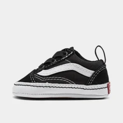 Boys' Infant Vans Sk8-Hi Crib Shoes Black/White - A346P6BT 001