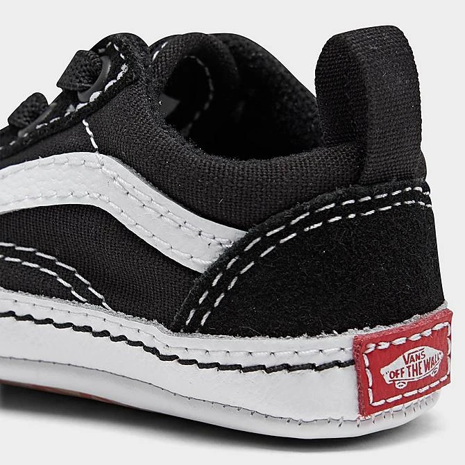 Boys' Infant Vans Sk8-Hi Crib Shoes Black/White - A346P6BT 001 5 Boys' Infant Vans Sk8-Hi Crib Shoes Black/White - A346P6BT 001 - Image 3