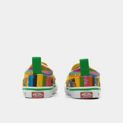 Kids' Toddler Vans X Sesame Street Classic Slip-On V Casual Shoes Multicolor - A3488BMC 900 11 Kids' Toddler Vans X Sesame Street Classic Slip-On V Casual Shoes Multicolor - A3488BMC 900 -Default Template 7 A3488BMC 900 P4