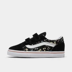Girls' Toddler Vans Old Skool Casual Shoes Floral - A38JNBOQÂ 001