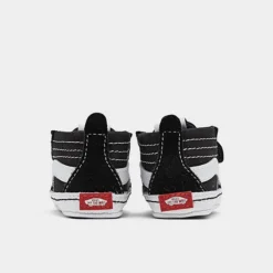 Boys' Infant Vans Old Skool Hook-and-Loop Crib Shoes Black/White - A3U8K6BT 001 11 Boys' Infant Vans Old Skool Hook-and-Loop Crib Shoes Black/White - A3U8K6BT 001 -Default Template 7 A3U8K6BT 001 P4