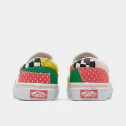 Little Kids' Vans Classic Slip-On Fruit Patch Casual Shoes Multicolor - A5FBK6GL 030 -Default Template 7 A5FBK6GL 030 P4