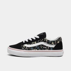 Girls' Little Kids' Vans Old Skool Casual Shoes Floral - A7Q5FBOQ 001