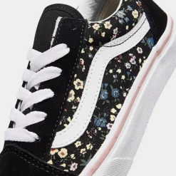 Girls' Little Kids' Vans Old Skool Casual Shoes Floral - A7Q5FBOQ 001 -Default Template 7 A7Q5FBOQ 001 P3