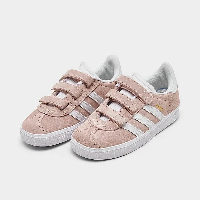 Kids' Toddler Adidas Originals Gazelle Casual Shoes Icy Pink/Cloud White/Cloud White - AH2229 682 4 Kids' Toddler Adidas Originals Gazelle Casual Shoes Icy Pink/Cloud White/Cloud White - AH2229 682 - Image 2