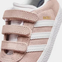 Kids' Toddler Adidas Originals Gazelle Casual Shoes Icy Pink/Cloud White/Cloud White - AH2229 682 10 Kids' Toddler Adidas Originals Gazelle Casual Shoes Icy Pink/Cloud White/Cloud White - AH2229 682 -Default Template 7 AH2229 682 P3