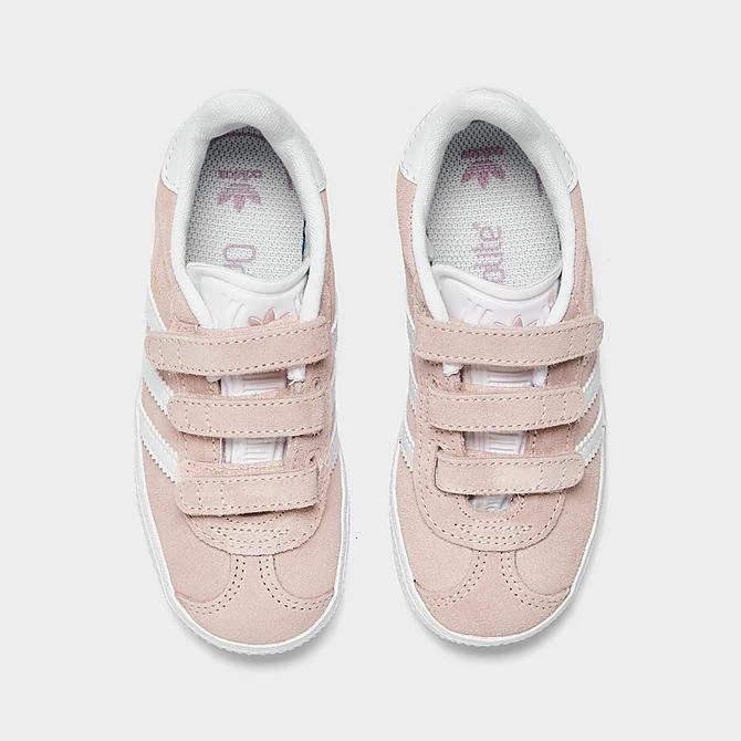 Kids' Toddler Adidas Originals Gazelle Casual Shoes Icy Pink/Cloud White/Cloud White - AH2229 682 7 Kids' Toddler Adidas Originals Gazelle Casual Shoes Icy Pink/Cloud White/Cloud White - AH2229 682 - Image 5