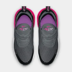 Girls' Little Kids' Nike Air Max 270 Casual Shoes Smoke Grey/Hyper Pink/Black/White - AO2372G 031 -Default Template 7 AO2372G 031 P5