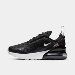 Little Kids' Nike Air Max 270 Casual Shoes Black/Anthracite/White - AO2372 001