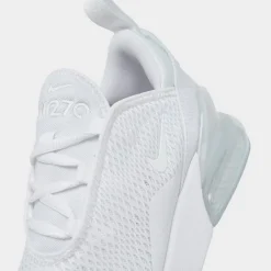 Little Kids' Nike Air Max 270 Casual Shoes White/Metallic Silver - AO2372 103 -Default Template 7 AO2372 103 P3