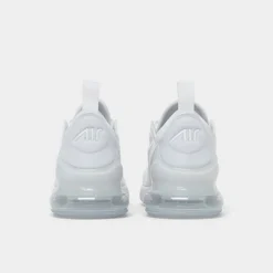 Little Kids' Nike Air Max 270 Casual Shoes White/Metallic Silver - AO2372 103 -Default Template 7 AO2372 103 P4