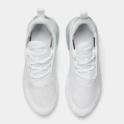 Little Kids' Nike Air Max 270 Casual Shoes White/Metallic Silver - AO2372 103 -Default Template 7 AO2372 103 P5