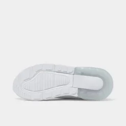 Little Kids' Nike Air Max 270 Casual Shoes White/Metallic Silver - AO2372 103 -Default Template 7 AO2372 103 P6