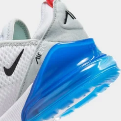 Little Kids' Nike Air Max 270 Casual Shoes White/Pure Platinum/Light Photo Blue/Black - AO2372 114 -Default Template 7 AO2372 114 P3