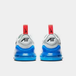 Little Kids' Nike Air Max 270 Casual Shoes White/Pure Platinum/Light Photo Blue/Black - AO2372 114 -Default Template 7 AO2372 114 P4