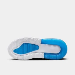 Little Kids' Nike Air Max 270 Casual Shoes White/Pure Platinum/Light Photo Blue/Black - AO2372 114 -Default Template 7 AO2372 114 P6