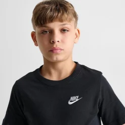 Kids' Nike Sportswear Logo T-Shirt Black/White - AR5254 010 -Default Template 7 AR5254 010 M5