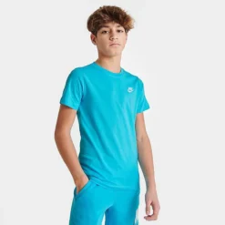 Kids' Nike Sportswear Logo T-Shirt Baltic Blue/White - AR5254 401