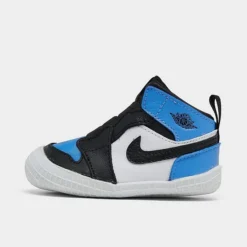 Nike Infant Air Jordan Retro 1 Crib Booties University Blue/Black/White - AT3745 400
