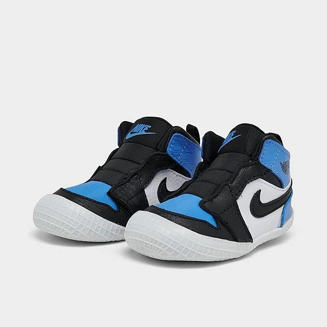Nike Infant Air Jordan Retro 1 Crib Booties University Blue/Black/White - AT3745 400 4 Nike Infant Air Jordan Retro 1 Crib Booties University Blue/Black/White - AT3745 400 - Image 2