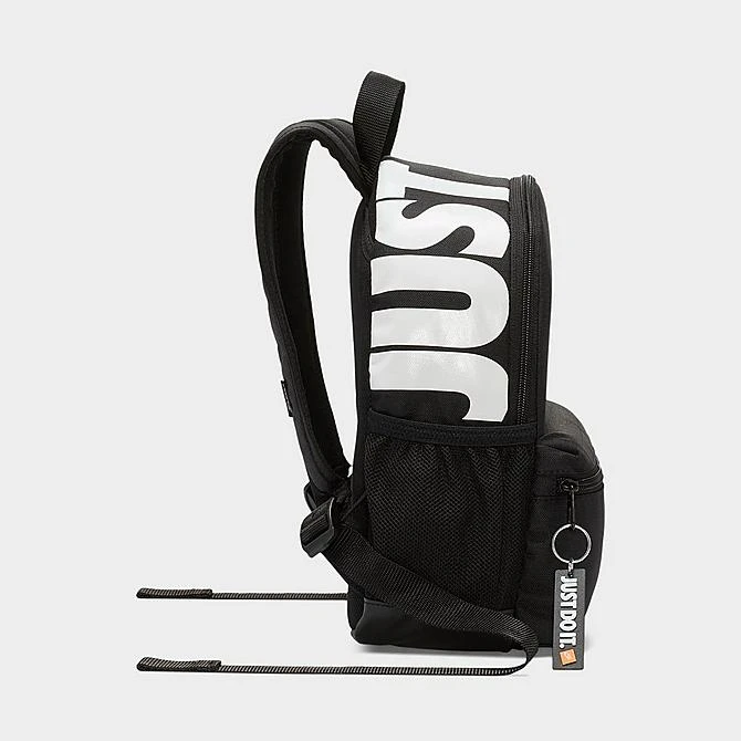 Kids' Nike Brasilia JDI Mini Backpack Black/Black/(Glossy White) - BA5559 013 4 Kids' Nike Brasilia JDI Mini Backpack Black/Black/(Glossy White) - BA5559 013 - Image 2