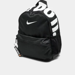 Kids' Nike Brasilia JDI Mini Backpack Black/Black/(Glossy White) - BA5559 013 13 Kids' Nike Brasilia JDI Mini Backpack Black/Black/(Glossy White) - BA5559 013 -Default Template 7 BA5559 013 P4