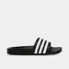 Boys' Big Kids' Adidas Adilette Slide Sandals Core Black/Cloud White/Core Black - BA7130 BLK -Default Template 7 BA7130 BLK P1