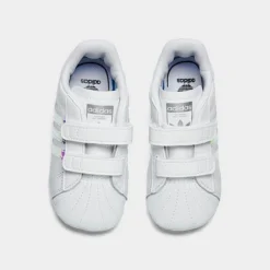 Girls' Infant Adidas Originals Superstar Crib Shoes White/White/Black - BD8000 100 12 Girls' Infant Adidas Originals Superstar Crib Shoes White/White/Black - BD8000 100 -Default Template 7 BD8000 100 P5