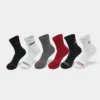 Nike Kids' Jordan Legend Crew Socks (6-Pack) Multi-Color - BJ0343G RK2