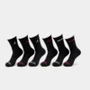 Nike Little Kids' Jordan Crew Socks (6-Pack) Black - BJ0343 023 -Default Template 7 BJ0343 023 P1