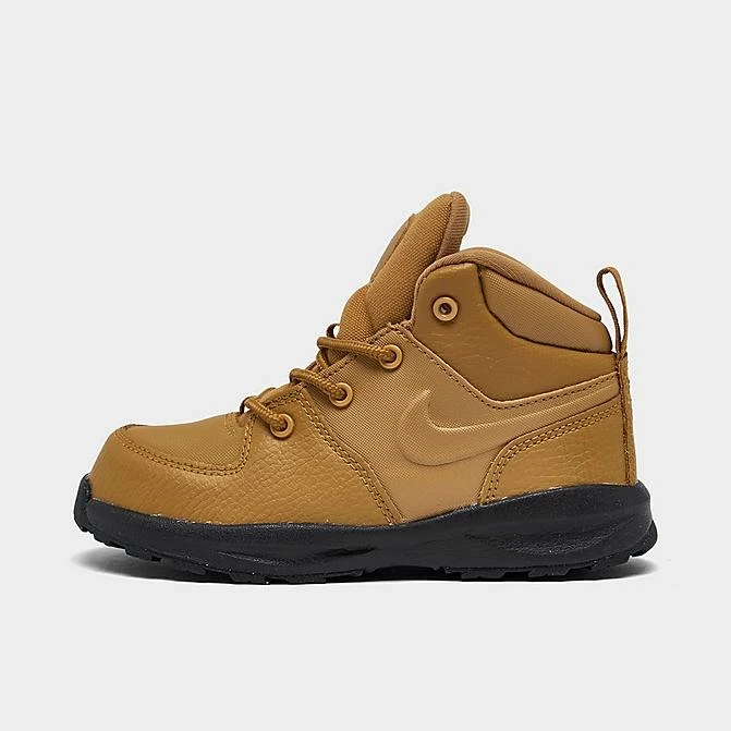 Boys' Toddler Nike Manoa Leather Boots Wheat/Wheat/Black - BQ5374 700 3 Boys' Toddler Nike Manoa Leather Boots Wheat/Wheat/Black - BQ5374 700