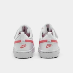 Little Kids' Nike Court Borough Low 2 Hook-and-Loop Casual Shoes Cobalt Bliss/Pearl Pink/Cosmic Fuchsia/Light Lemon Twist - BQ5451P 124 -Default Template 7 BQ5451P 124 P4