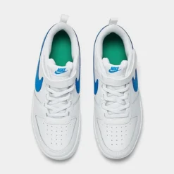 Little Kids' Nike Court Borough Low 2 Hook-and-Loop Casual Shoes White/Photo Blue/Pure Platinum - BQ5451 123 12 Little Kids' Nike Court Borough Low 2 Hook-and-Loop Casual Shoes White/Photo Blue/Pure Platinum - BQ5451 123 -Default Template 7 BQ5451 123 P5