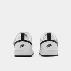 Kids' Toddler Nike Court Borough Low 2 Casual Shoes White/Black - BQ5453 104 -Default Template 7 BQ5453 104 P4