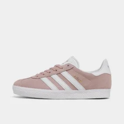 Girls' Little Kids' Adidas Originals Gazelle Casual Shoes Icy Pink/Cloud White/Gold Metallic - BY9548 682