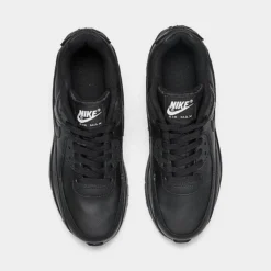 Big Kids' Nike Air Max 90 Casual Shoes Black/Black/Black/White - CD6864 001 -Default Template 7 CD6864 001 P5