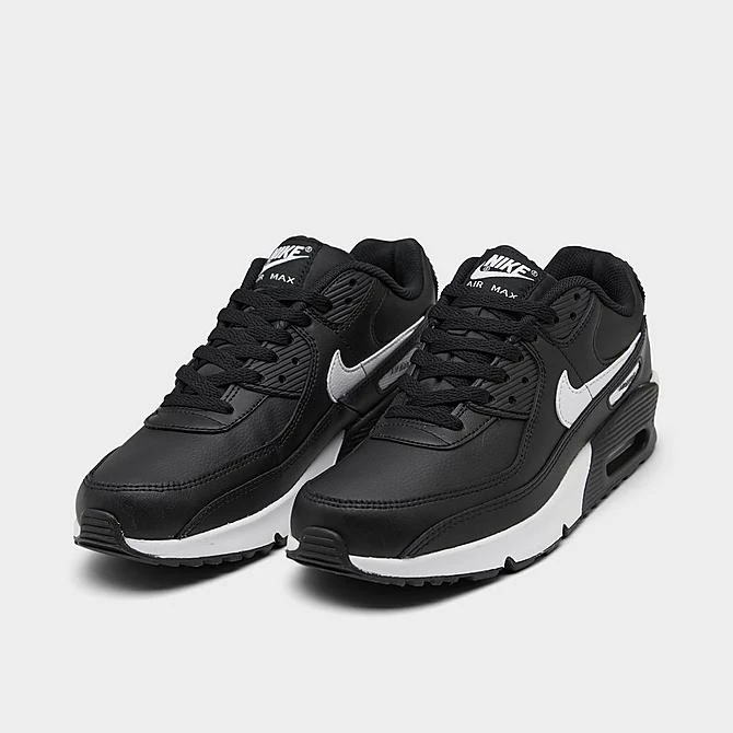 Big Kids' Nike Air Max 90 Casual Shoes Black/Black/Black/White - CD6864 010 4 Big Kids' Nike Air Max 90 Casual Shoes Black/Black/Black/White - CD6864 010 - Image 2