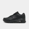 Little Kids' Nike Air Max 90 Casual Shoes Black/Black/White/Black - CD6867 001 -Default Template 7 CD6867 001 P1