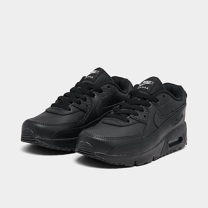 Little Kids' Nike Air Max 90 Casual Shoes Black/Black/White/Black - CD6867 001 4 Little Kids' Nike Air Max 90 Casual Shoes Black/Black/White/Black - CD6867 001 - Image 2