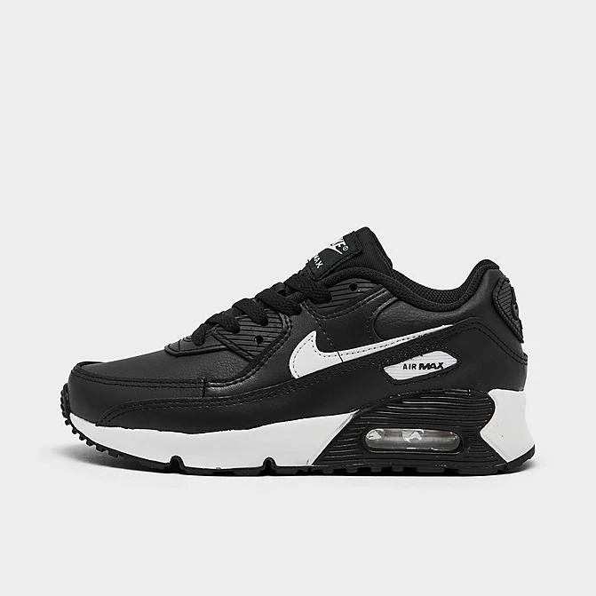Little Kids' Nike Air Max 90 Casual Shoes Black/White-Black - CD6867 010 3 Little Kids' Nike Air Max 90 Casual Shoes Black/White-Black - CD6867 010
