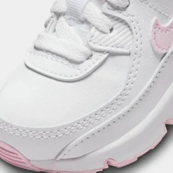 Girls' Toddler Nike Air Max 90 Casual Shoes White/Pink Foam/White/White - CD6868G 121 -Default Template 7 CD6868G 121 P3