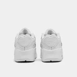 Kids' Toddler Nike Air Max 90 Casual Shoes White/Metallic Silver/White/White - CD6868 100 11 Kids' Toddler Nike Air Max 90 Casual Shoes White/Metallic Silver/White/White - CD6868 100 -Default Template 7 CD6868 100 P4