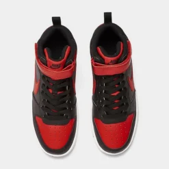 Big Kids' Nike Court Borough Mid 2 Casual Shoes Black/White/University Red - CD7782B 003 12 Big Kids' Nike Court Borough Mid 2 Casual Shoes Black/White/University Red - CD7782B 003 -Default Template 7 CD7782B 003 P5