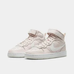 Girls' Big Kids' Nike Court Borough Mid 2 Casual Shoes Pearl Pink/White/Summit White - CD7782G 601 9 Girls' Big Kids' Nike Court Borough Mid 2 Casual Shoes Pearl Pink/White/Summit White - CD7782G 601 -Default Template 7 CD7782G 601 P2