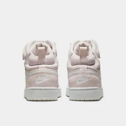 Girls' Big Kids' Nike Court Borough Mid 2 Casual Shoes Pearl Pink/White/Summit White - CD7782G 601 11 Girls' Big Kids' Nike Court Borough Mid 2 Casual Shoes Pearl Pink/White/Summit White - CD7782G 601 -Default Template 7 CD7782G 601 P4