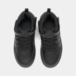 Kids' Toddler Nike Court Borough Mid 2 Casual Shoes Black/Black/Black - CD7784 001 -Default Template 7 CD7784 001 P5